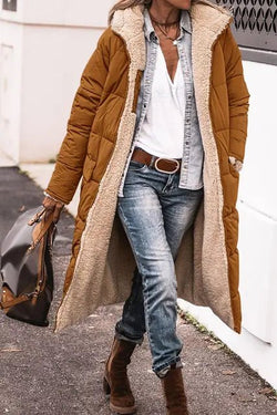 Augusta - Langer Winterparka mit Kapuze - Livezo