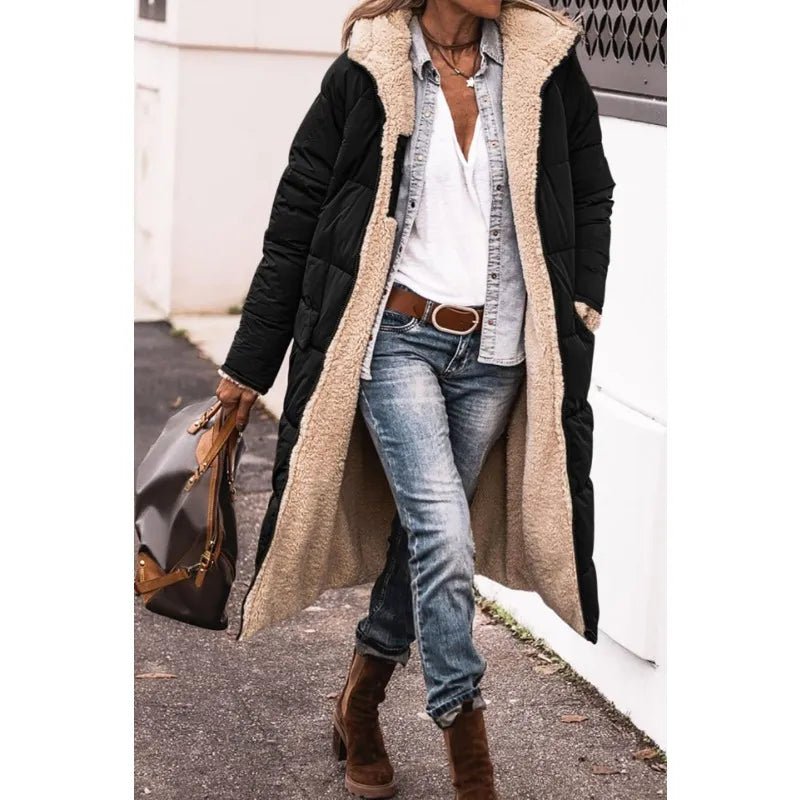 Augusta - Langer Winterparka mit Kapuze - Livezo