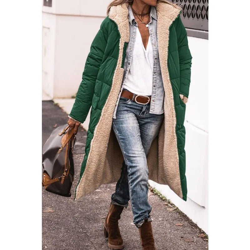 Augusta - Langer Winterparka mit Kapuze - Livezo