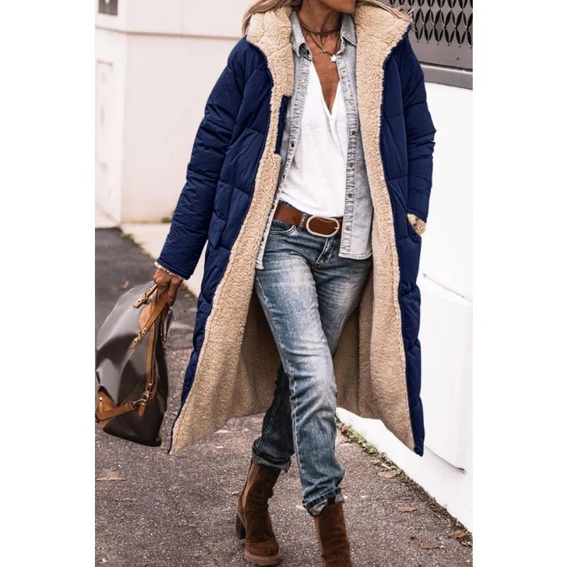 Augusta - Langer Winterparka mit Kapuze - Livezo
