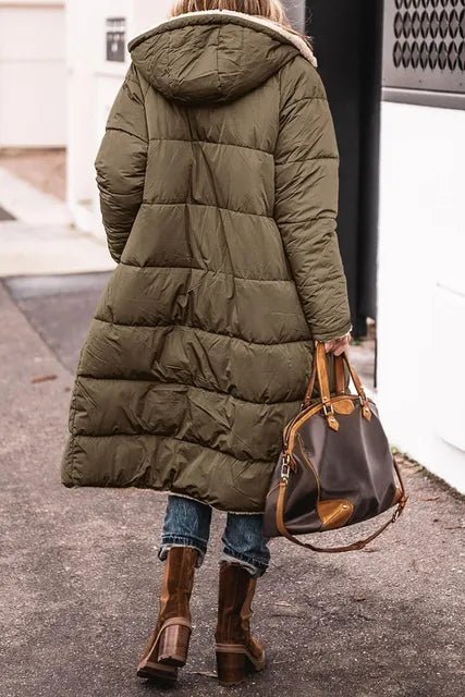 Augusta - Langer Winterparka mit Kapuze - Livezo