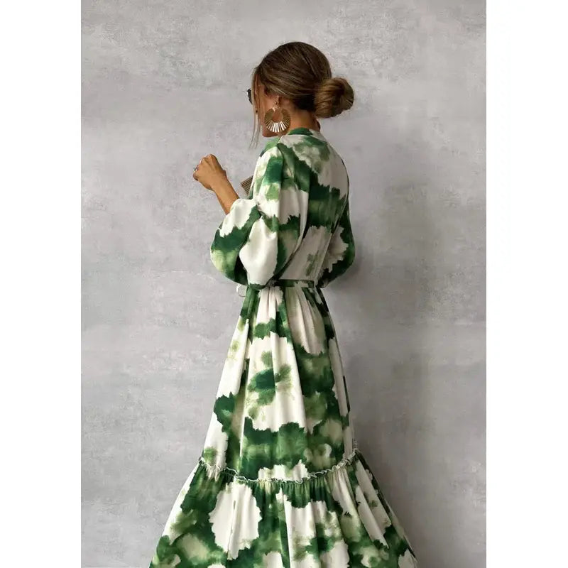 Aurora – Raffiniertes Maxikleid