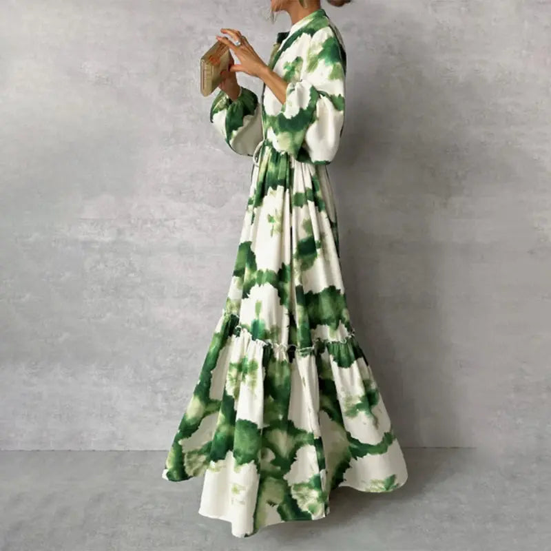 Aurora – Raffiniertes Maxikleid