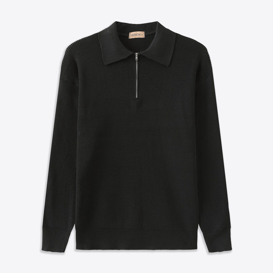 Axe - Polo Pullover mit Reißverschluss - Livezo