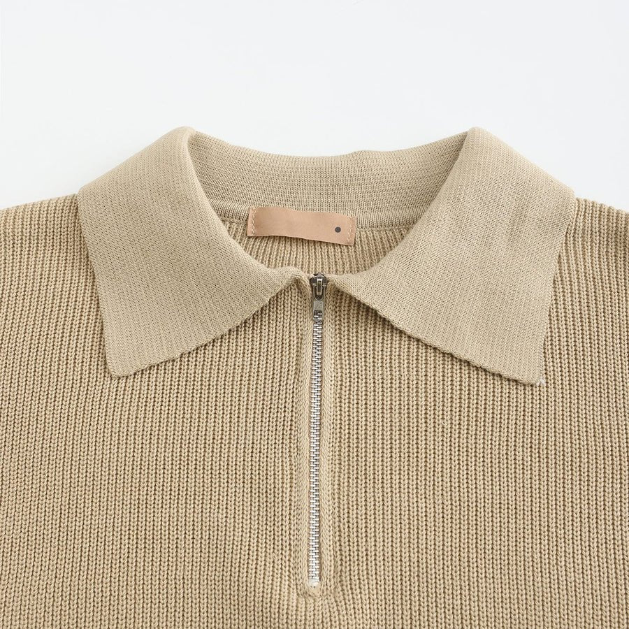 Axe - Polo Pullover mit Reißverschluss - Livezo