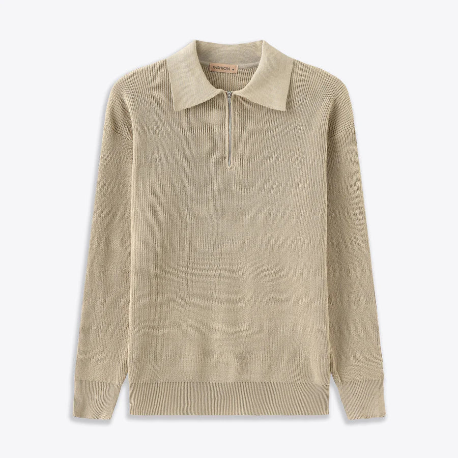 Axe - Polo Pullover mit Reißverschluss - Livezo