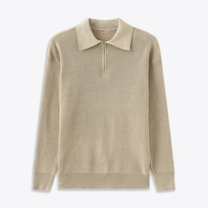 Axe - Polo Pullover mit Reißverschluss - Livezo