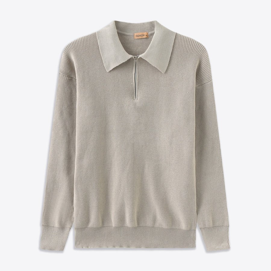 Axe - Polo Pullover mit Reißverschluss - Livezo