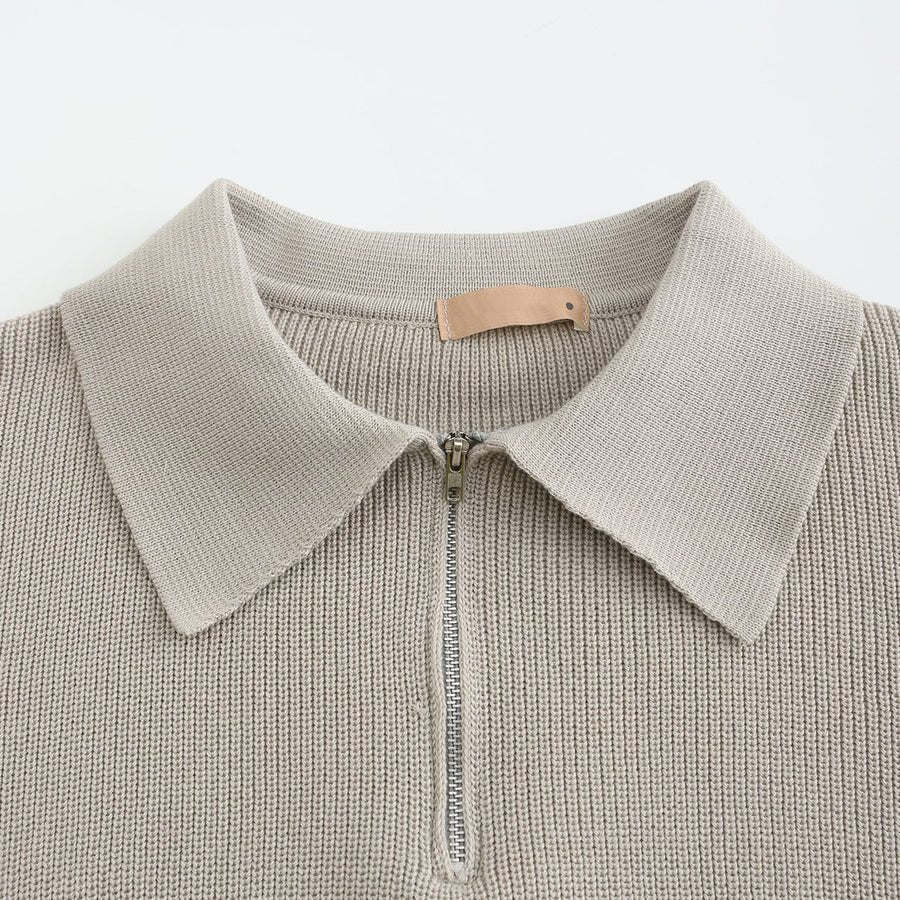 Axe - Polo Pullover mit Reißverschluss - Livezo