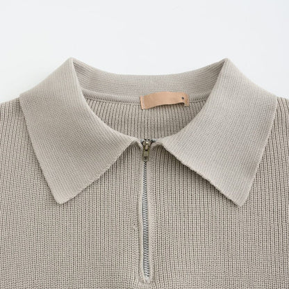 Axe - Polo Pullover mit Reißverschluss - Livezo