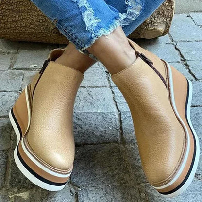 Schicke Leder-Stiefeletten für jeden Anlass