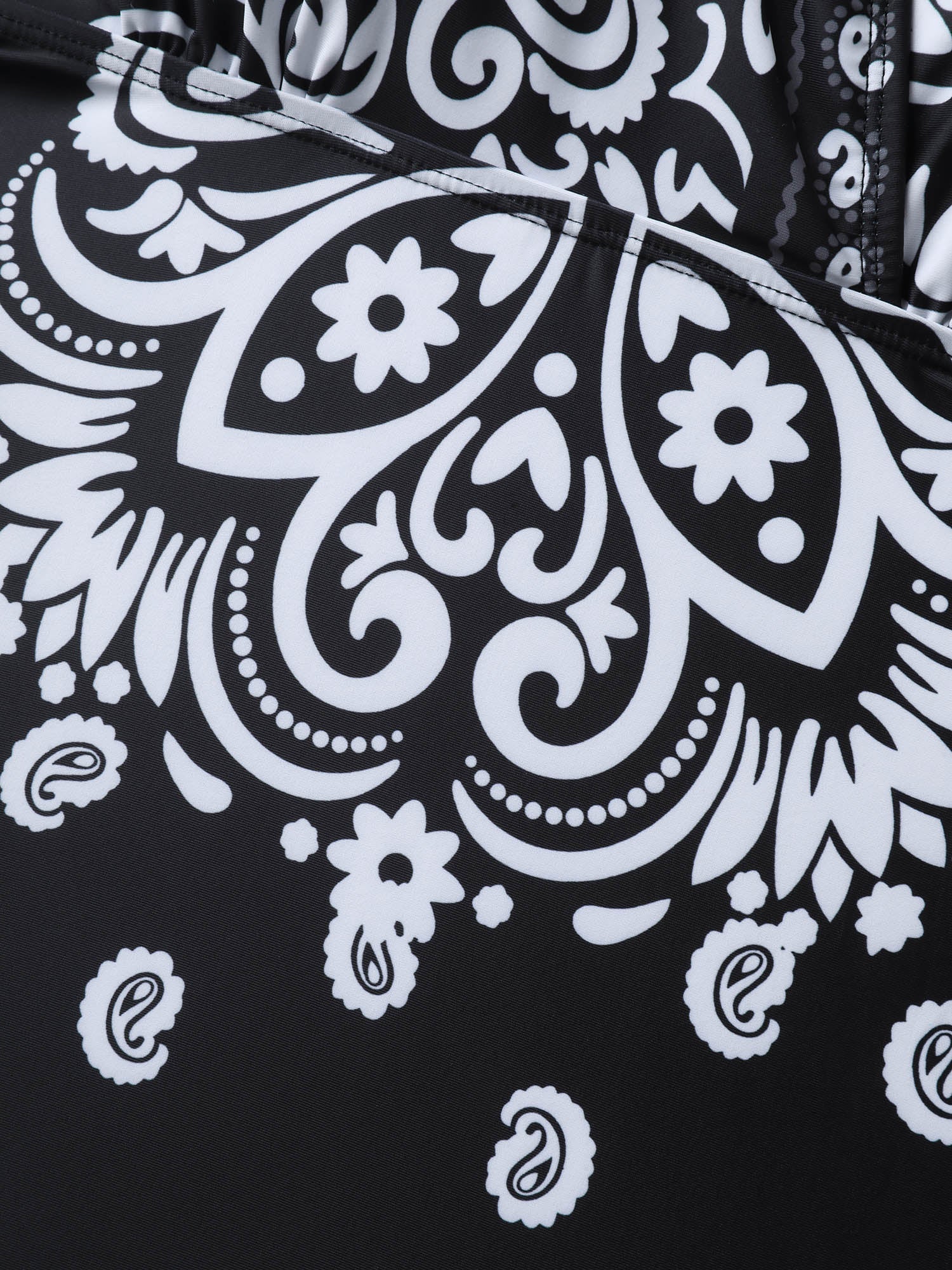 Badeanzugkleid mit Paisley - Muster - Livezo
