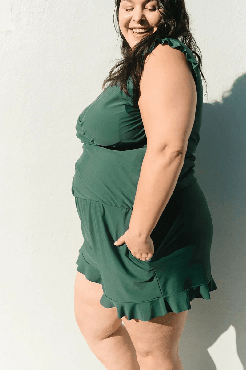 Bauchkontrolle Badeanzug mit integriertem BH - Livezo