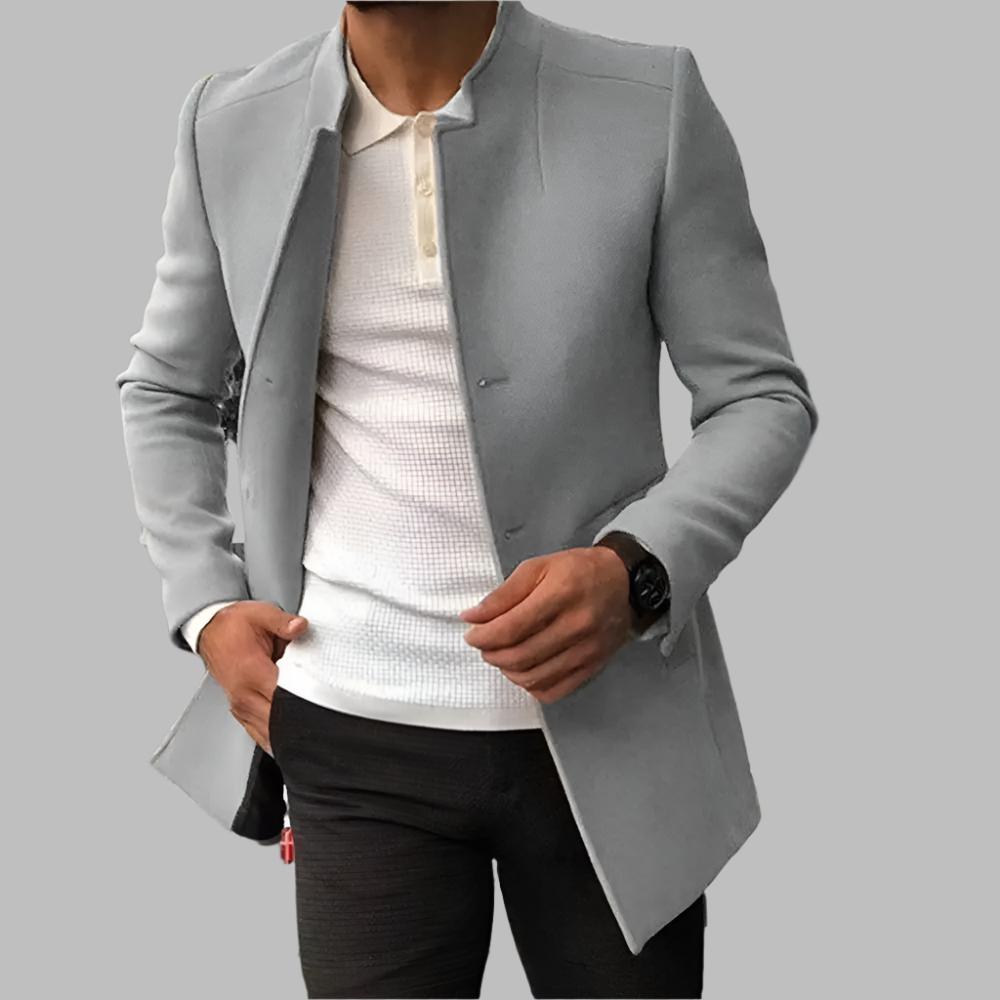 Benicio – Elegant Wool Coat - Livezo