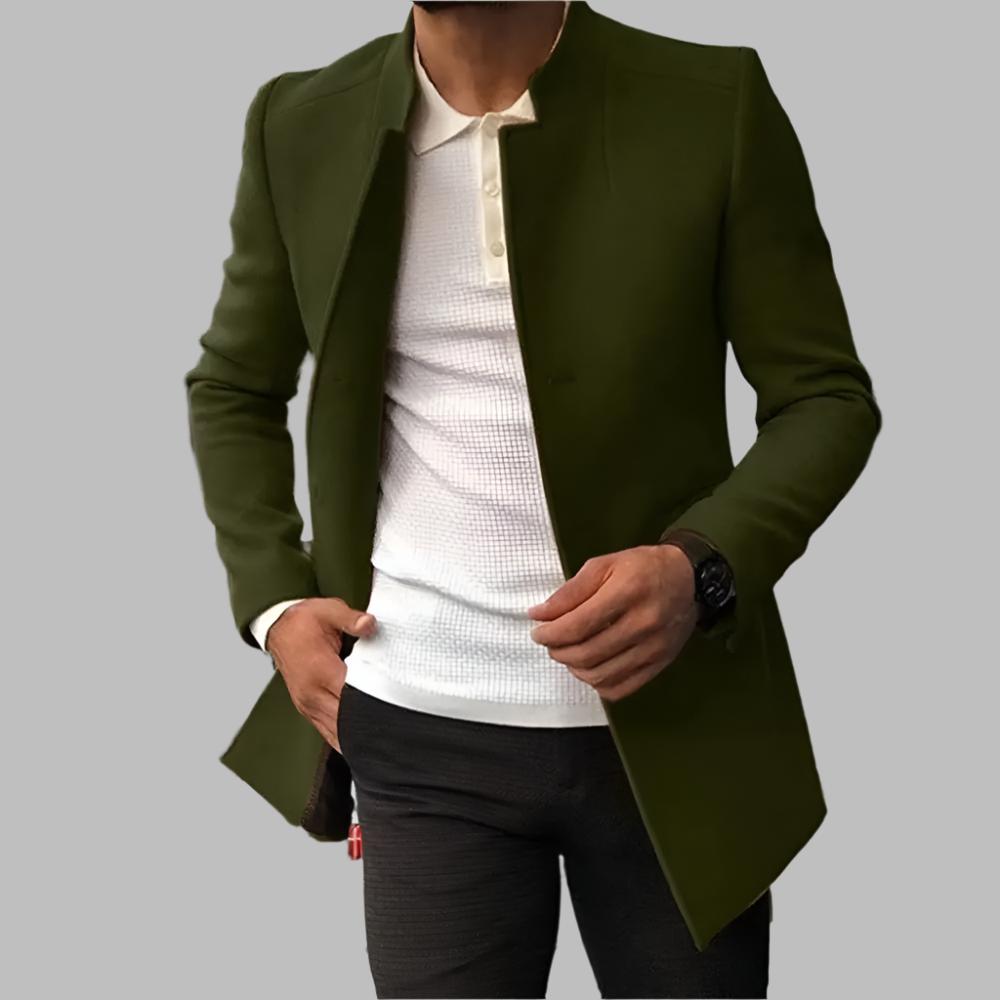 Benicio – Elegant Wool Coat - Livezo