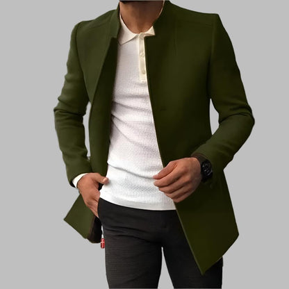 Benicio – Elegant Wool Coat - Livezo
