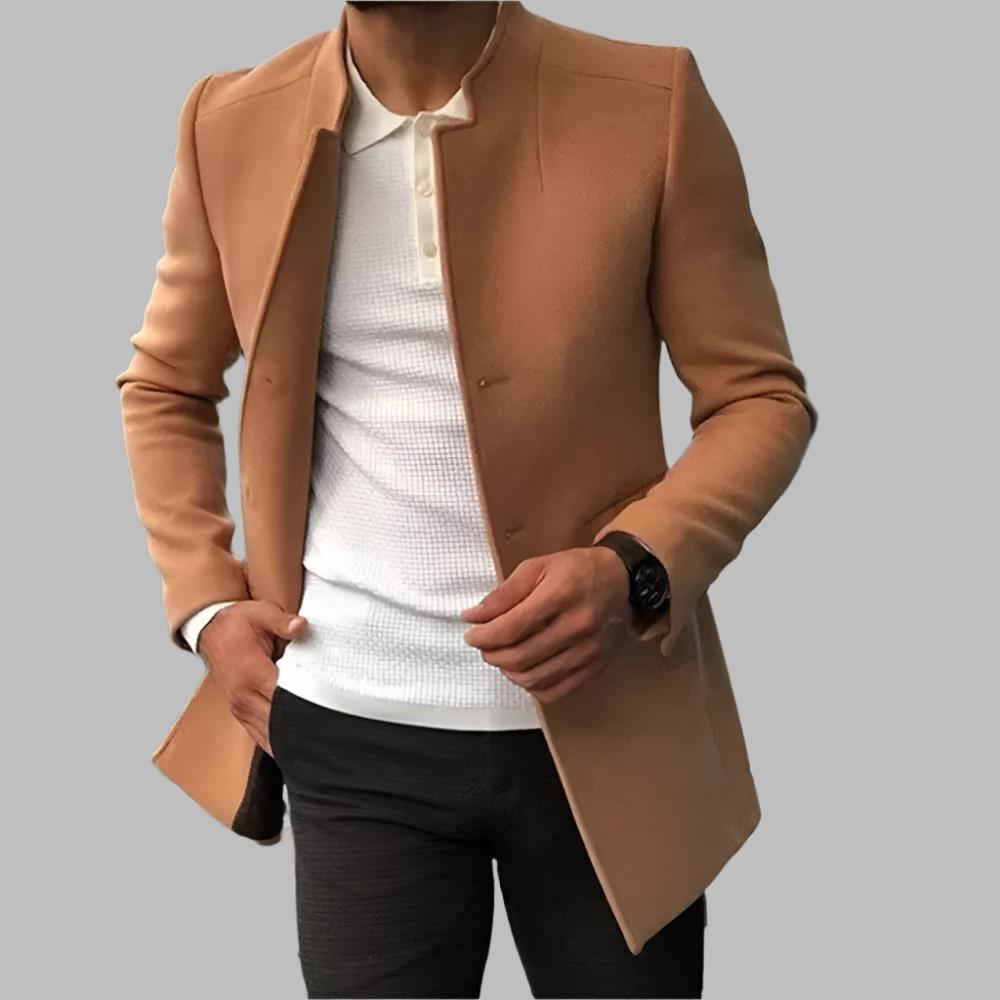 Benicio – Elegant Wool Coat - Livezo