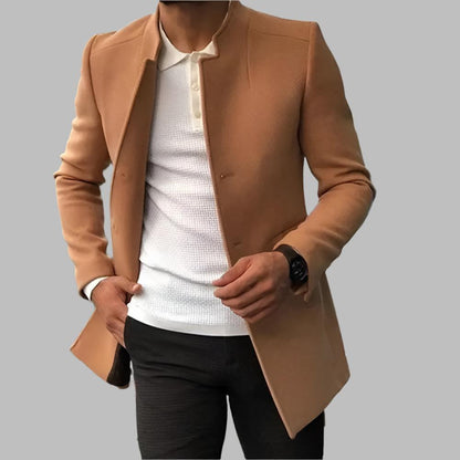 Benicio – Elegant Wool Coat - Livezo