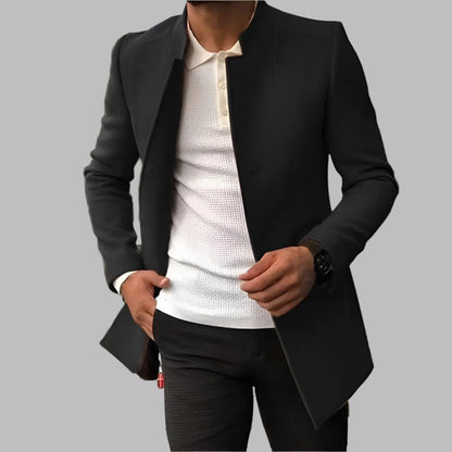 Benicio – Elegant Wool Coat - Livezo
