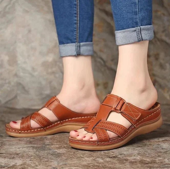 Bequeme orthopädische Sommerschuhe für Damen - Livezo