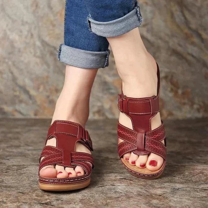 Bequeme orthopädische Sommerschuhe für Damen - Livezo