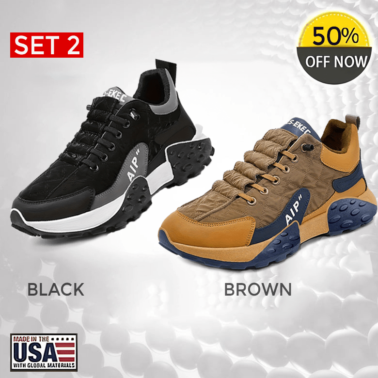 Berend | Herren Komfortschuhe | Atmungsaktive Sneaker für Schmerzfreien Komfort - Livezo