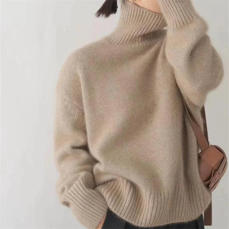 Bertha - Kuscheliger Rollkragenpullover - Livezo