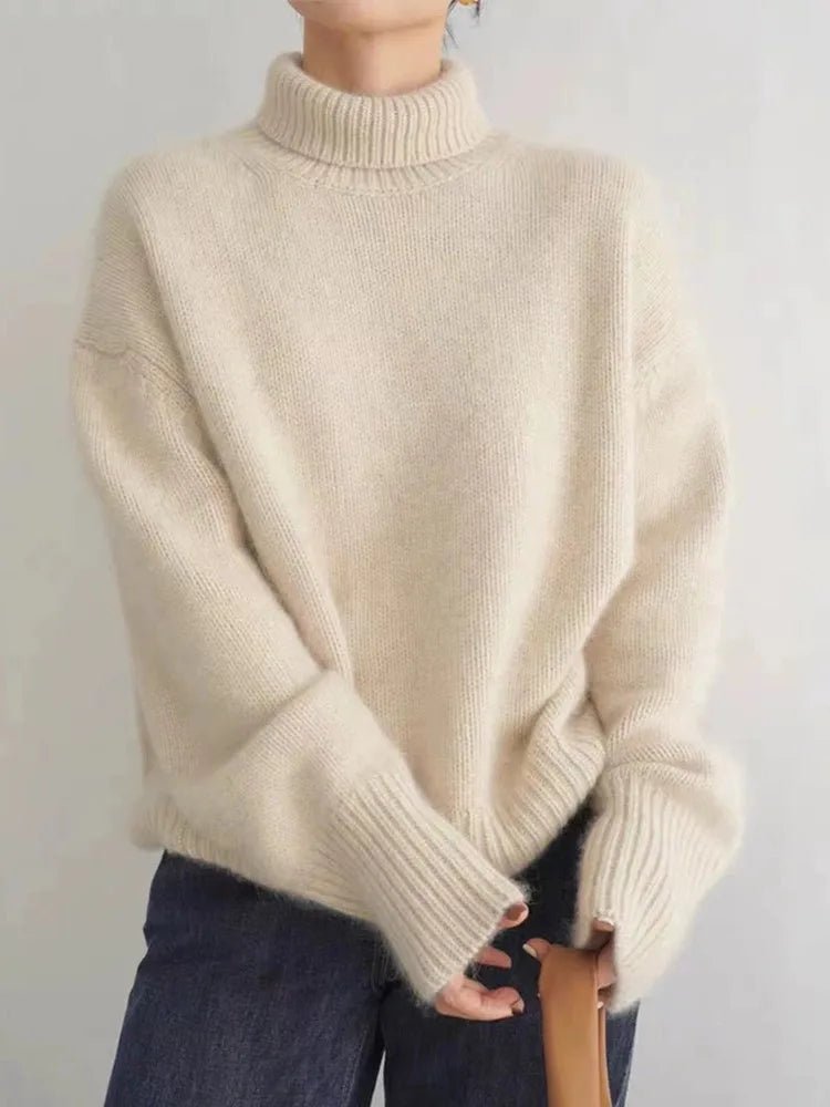 Bertha - Kuscheliger Rollkragenpullover - Livezo