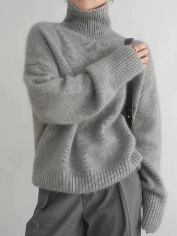 Bertha - Kuscheliger Rollkragenpullover - Livezo