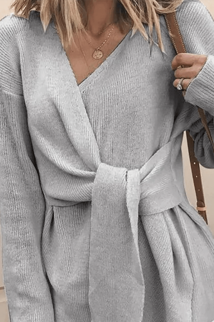 Betta - Lässige, solide Patchwork - Strickjacke - Livezo