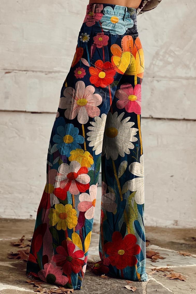 Boho Vintage Pants - Müheloser Stil mit einem Hauch von Retro! - Livezo