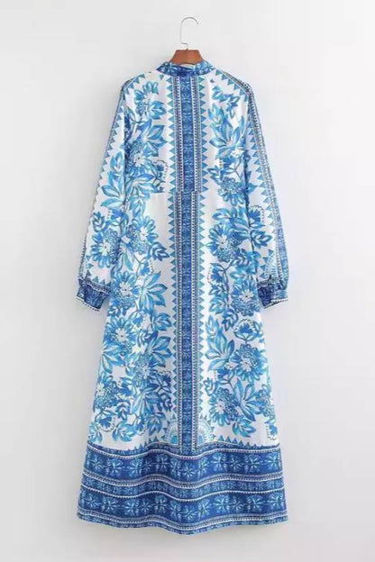 Botanical Maxi Dress - 🌿 Umarme die Natur mit Stil - Livezo