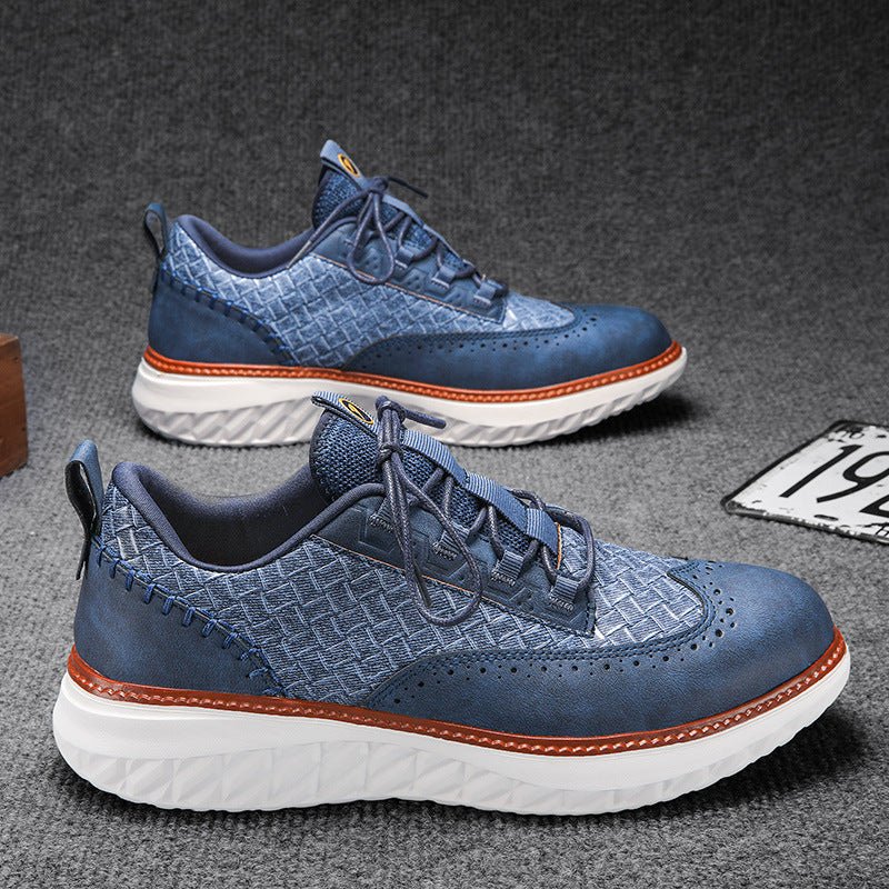 Breathable Casual Sneakers With Cushioned Sole - Harren Cole