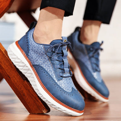 Breathable Casual Sneakers With Cushioned Sole - Harren Cole