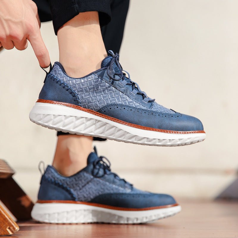 Breathable Casual Sneakers With Cushioned Sole - Harren Cole