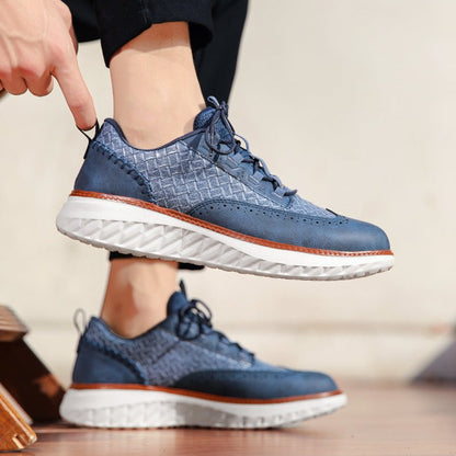 Breathable Casual Sneakers With Cushioned Sole - Harren Cole