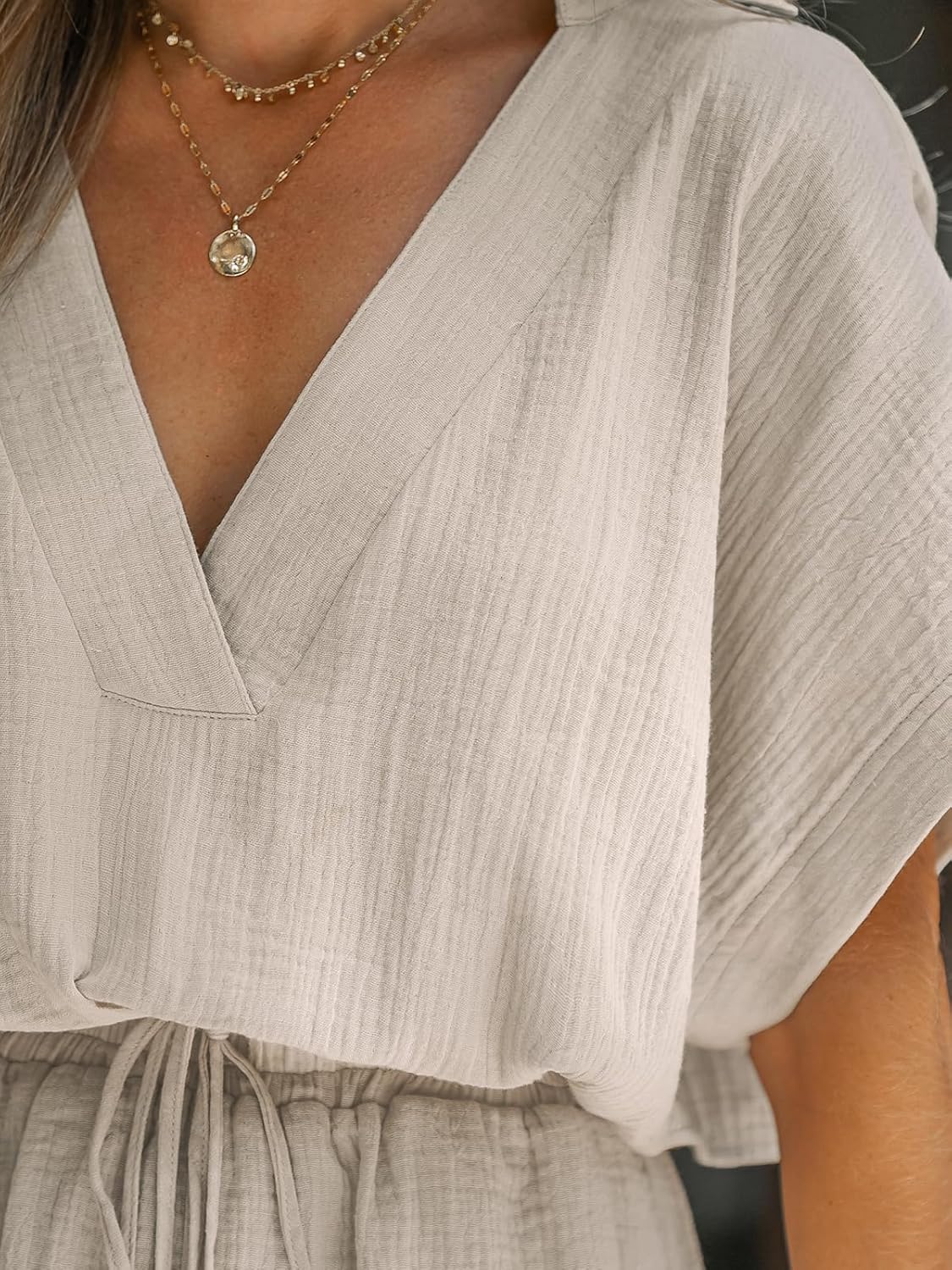 Breezy Bliss Weitbeiniger Jumpsuit - Livezo