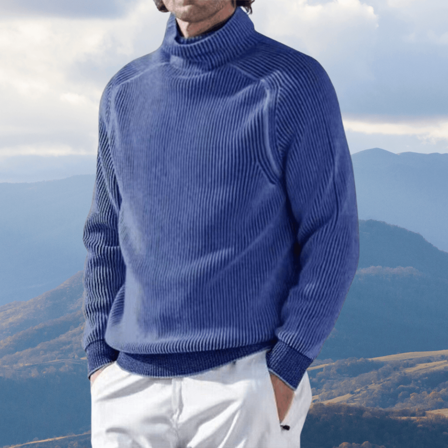Brian - Dicker Rollkragenpullover für Männer - Livezo