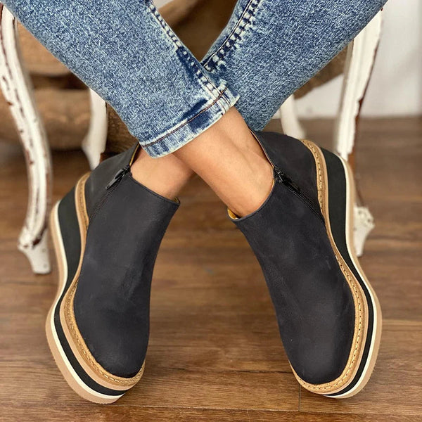 Schicke Leder-Stiefeletten für jeden Anlass