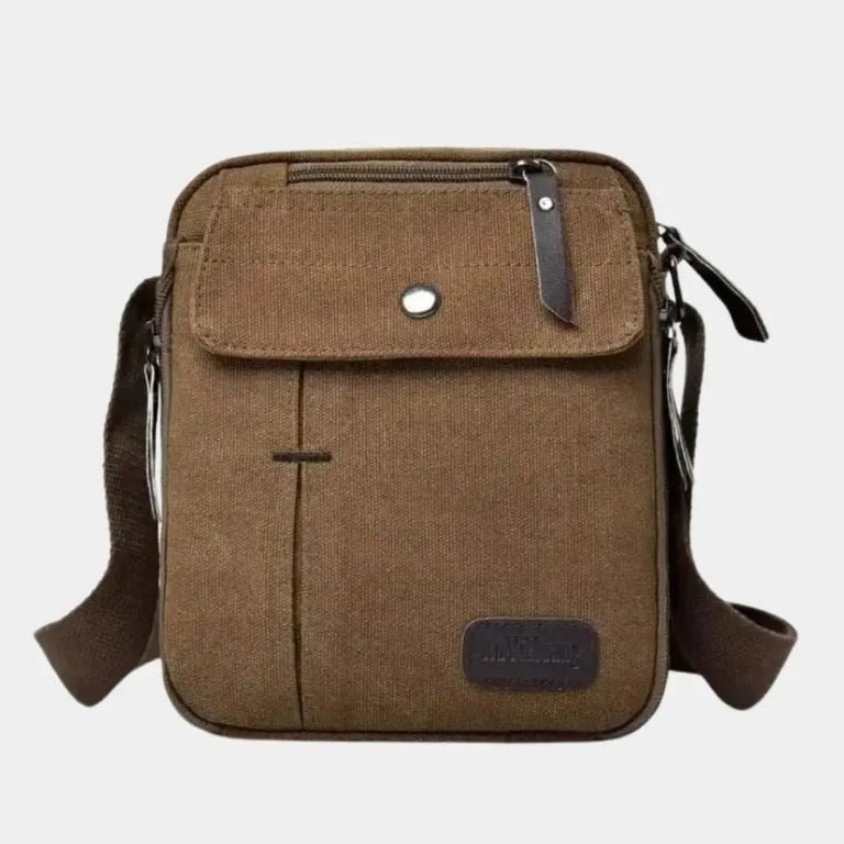 Canvas Vertical Sling Bag - Harren Cole