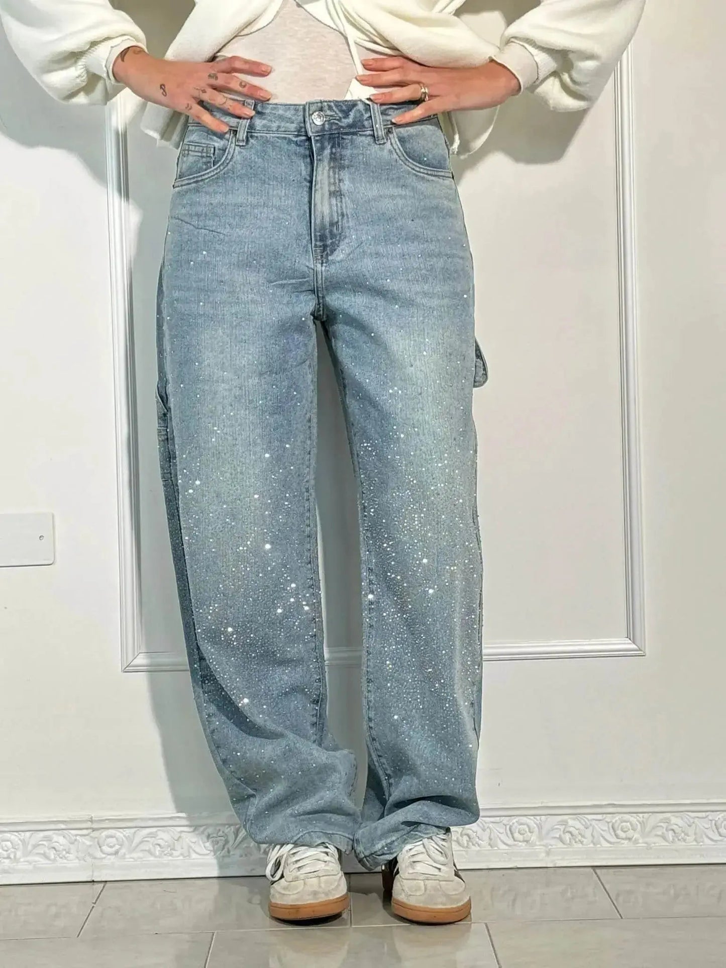 Carpenter Balloon Jeans |Kühner Stil & Müheloser Komfort - Livezo