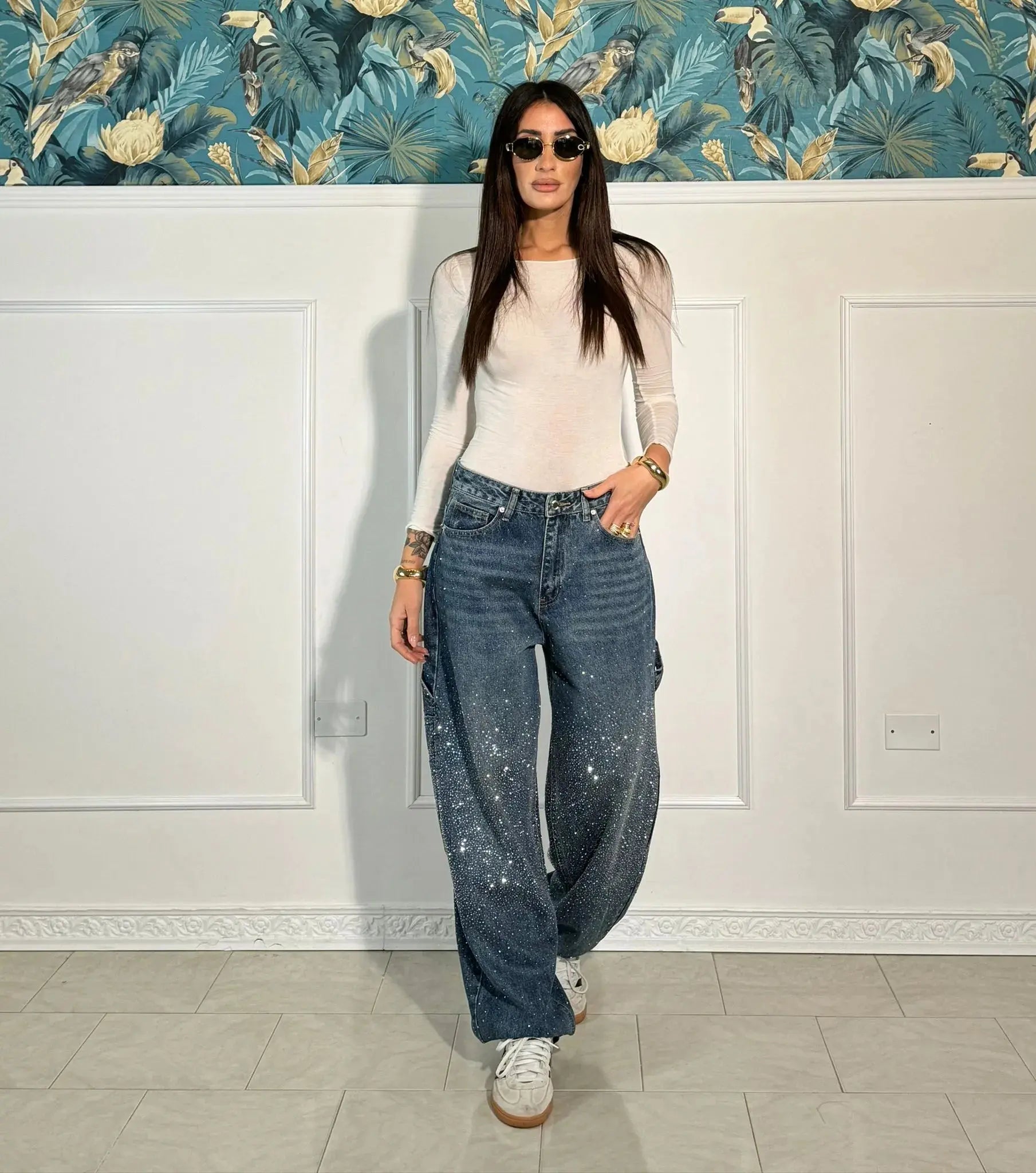 Carpenter Balloon Jeans |Kühner Stil & Müheloser Komfort - Livezo