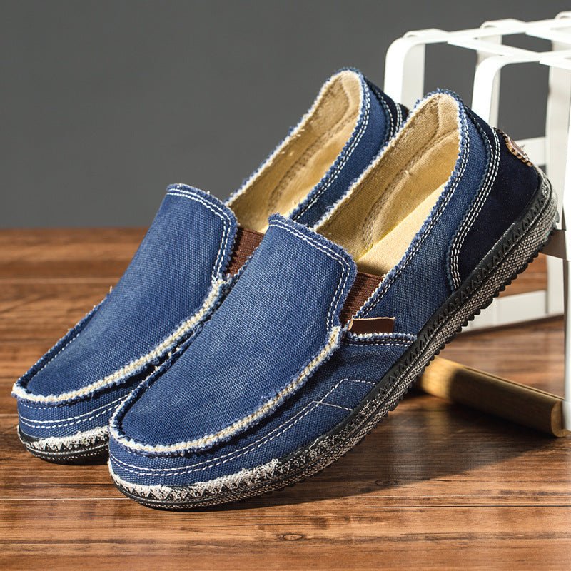 Casual Canvas Loafer Shoes for Men - Harren Cole