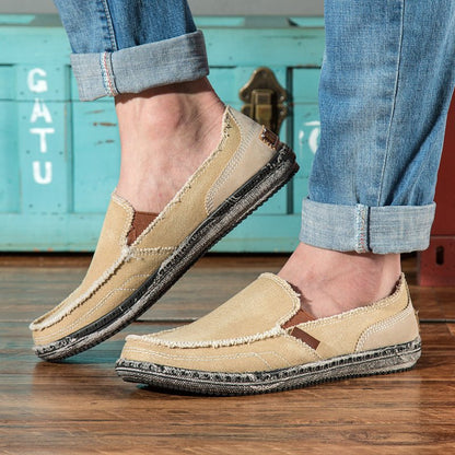Casual Canvas Loafer Shoes for Men - Harren Cole