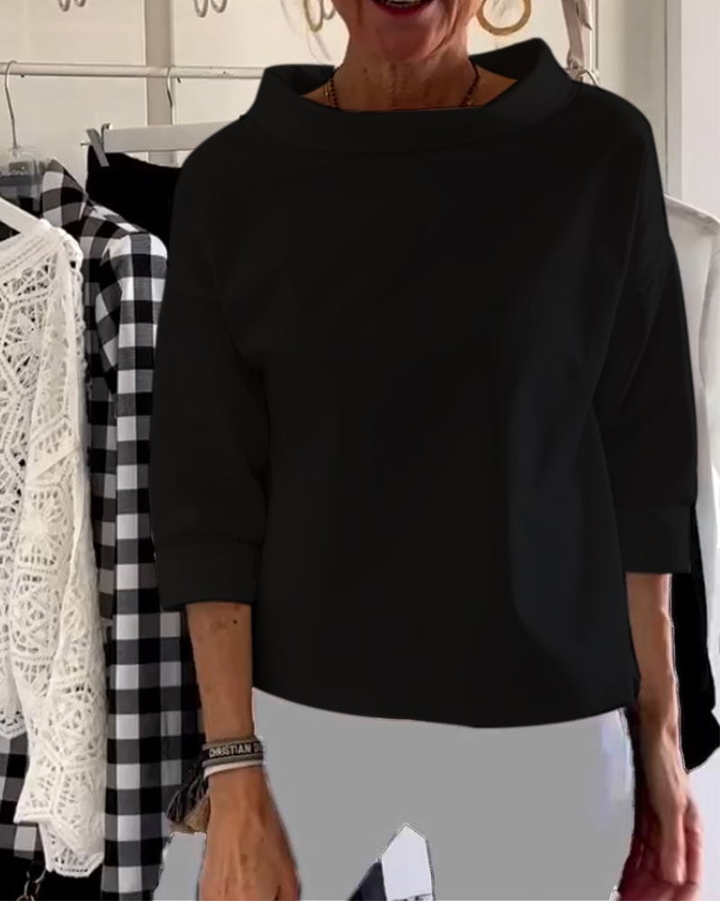 Casual Lapel Top - Dein neues Lieblings - Lapel - Top! - Livezo