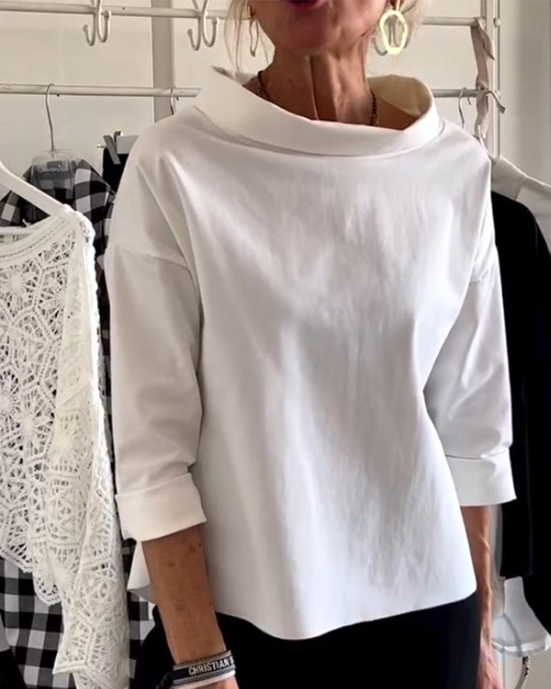 Casual Lapel Top - Dein neues Lieblings - Lapel - Top! - Livezo