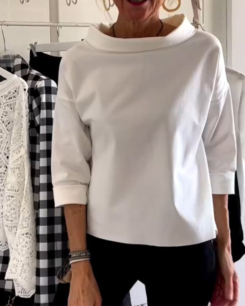 Casual Lapel Top - Dein neues Lieblings - Lapel - Top! - Livezo