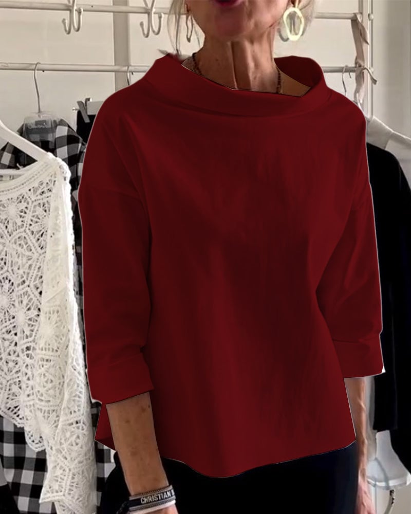 Casual Lapel Top - Dein neues Lieblings - Lapel - Top! - Livezo
