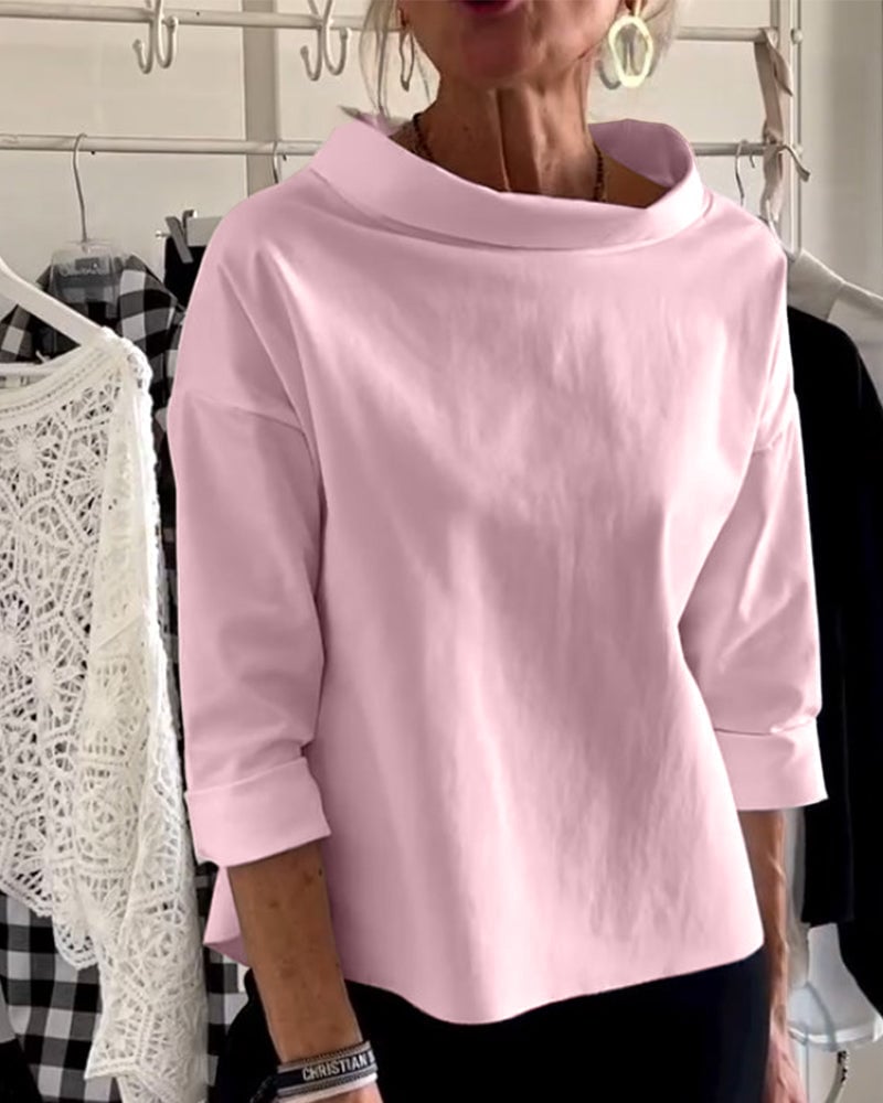 Casual Lapel Top - Dein neues Lieblings - Lapel - Top! - Livezo