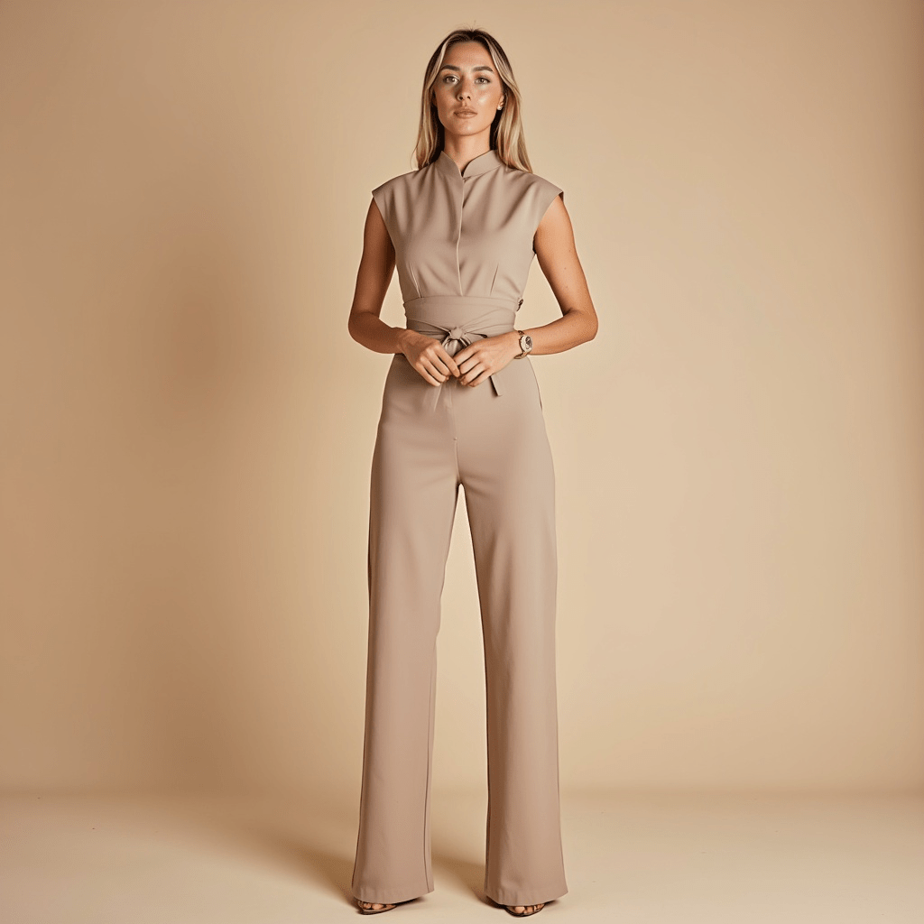 Chantal - Ärmelloser Jumpsuit - Livezo